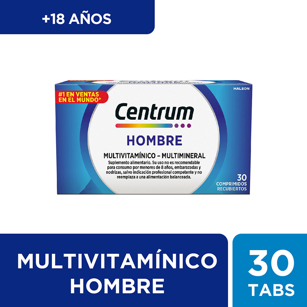 CENTRUM HOMBRE Comp. x 60