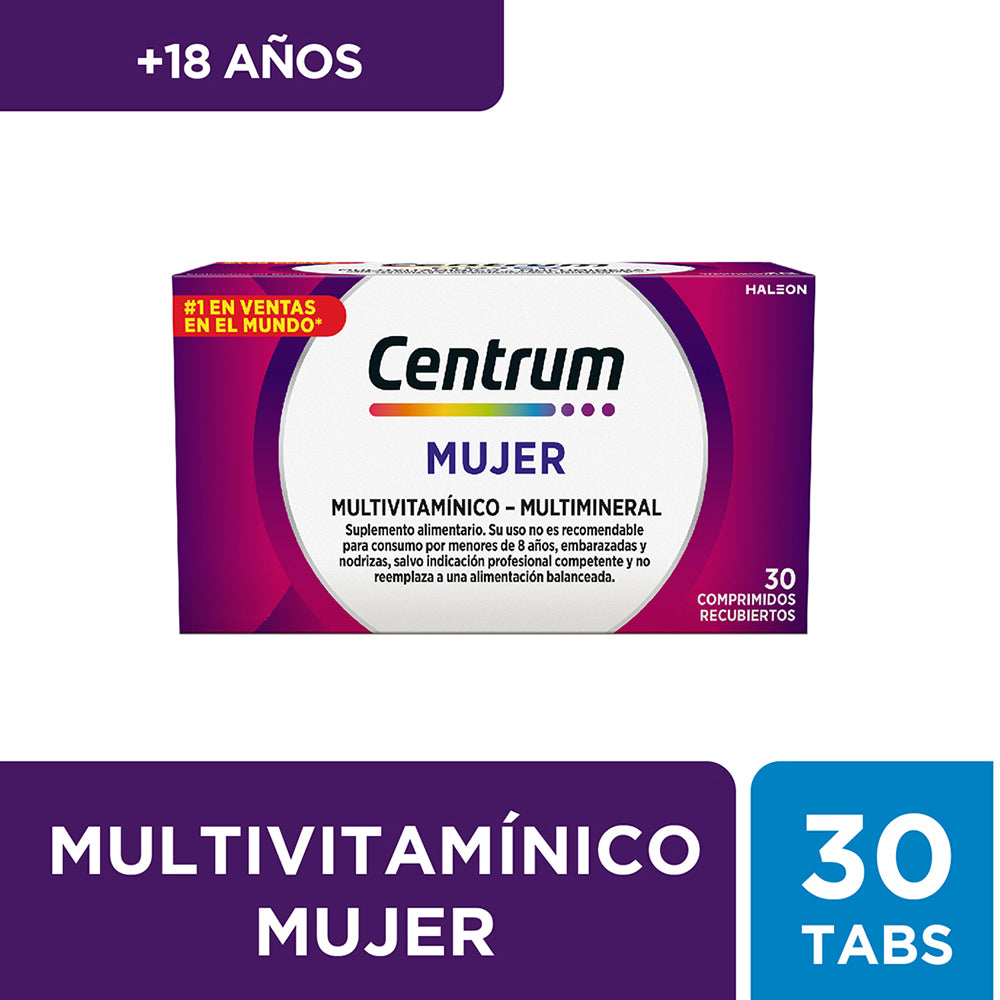CENTRUM MUJER Comp. x 30