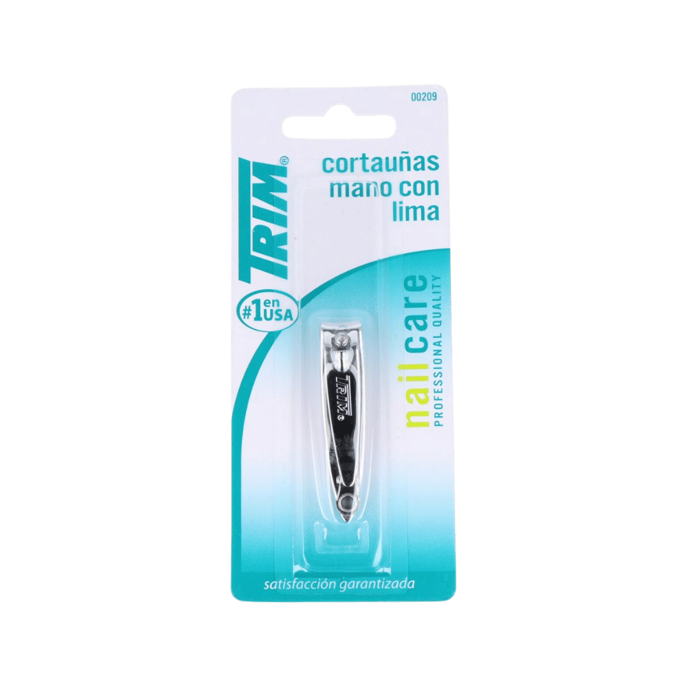 TRIM CORTAUÑAS MANO CON LIMA x 1