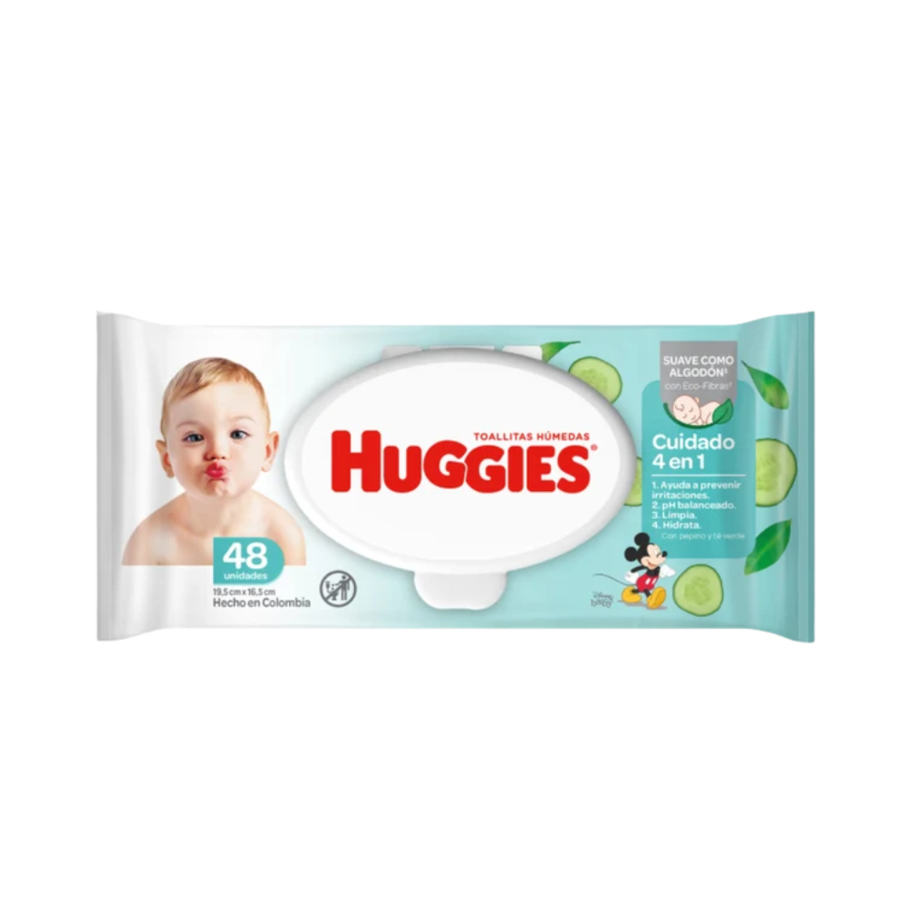 Huggies Toallitas Húmedas Verde x 48