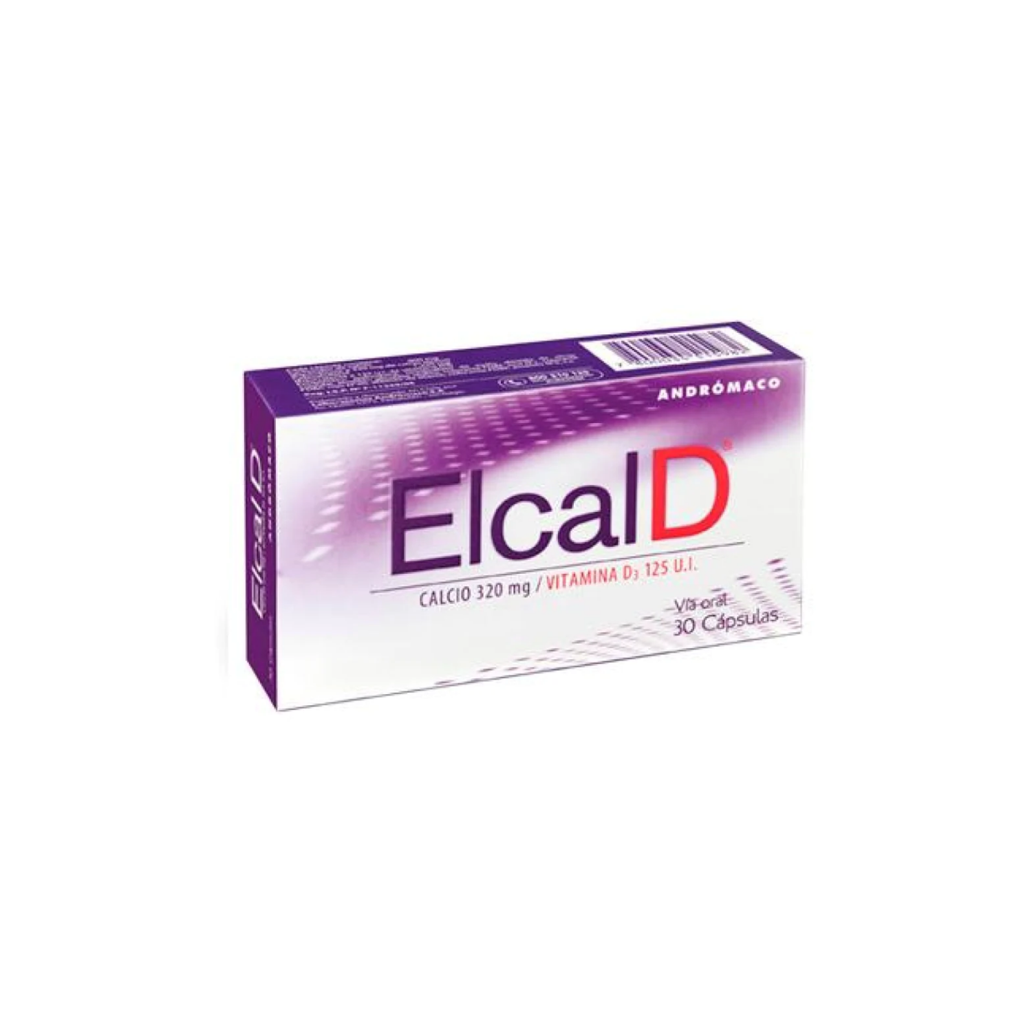 Elcal 320 mg Cápsulas x 30