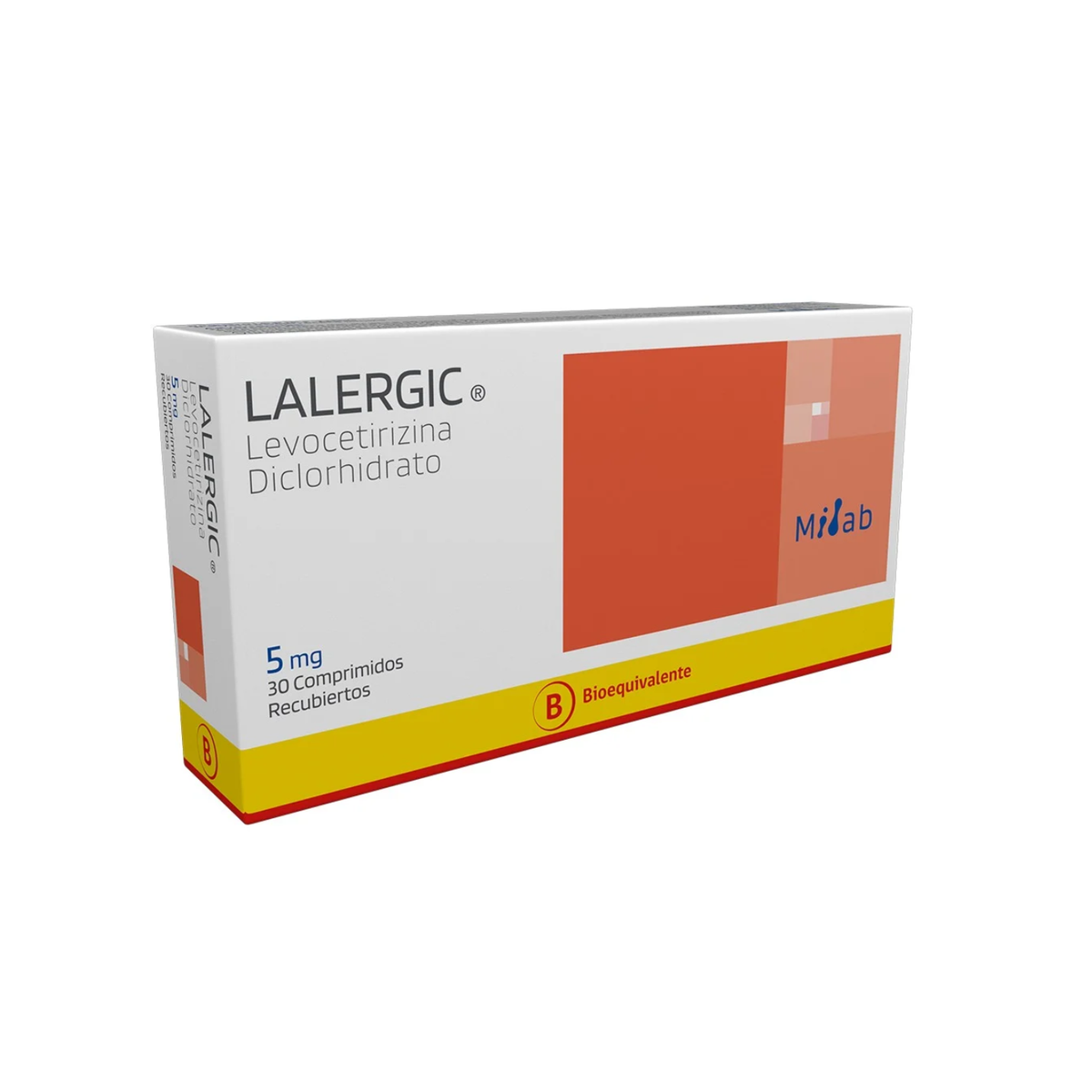 Lalergic 5 mg Comprimidos x 30
