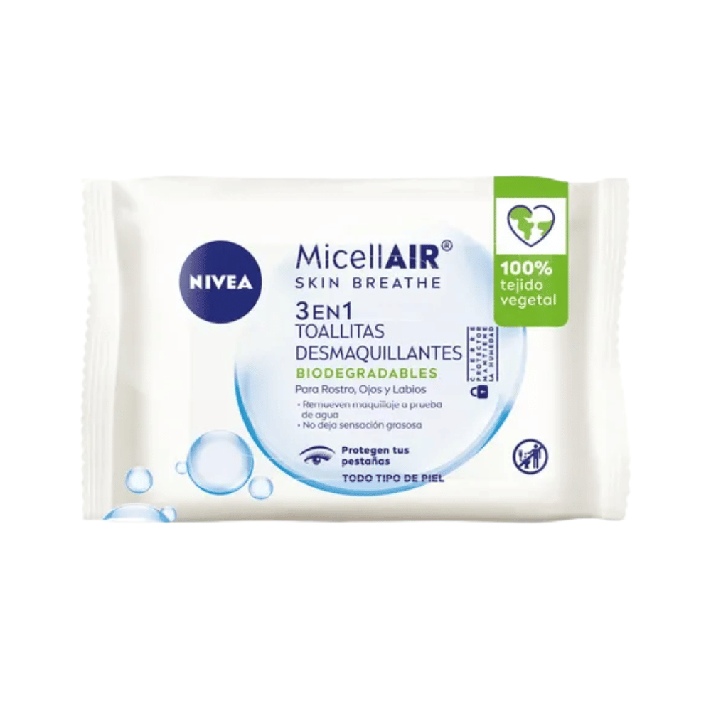 Nivea Toallitas Desmaquillantes 3 en 1 x 25