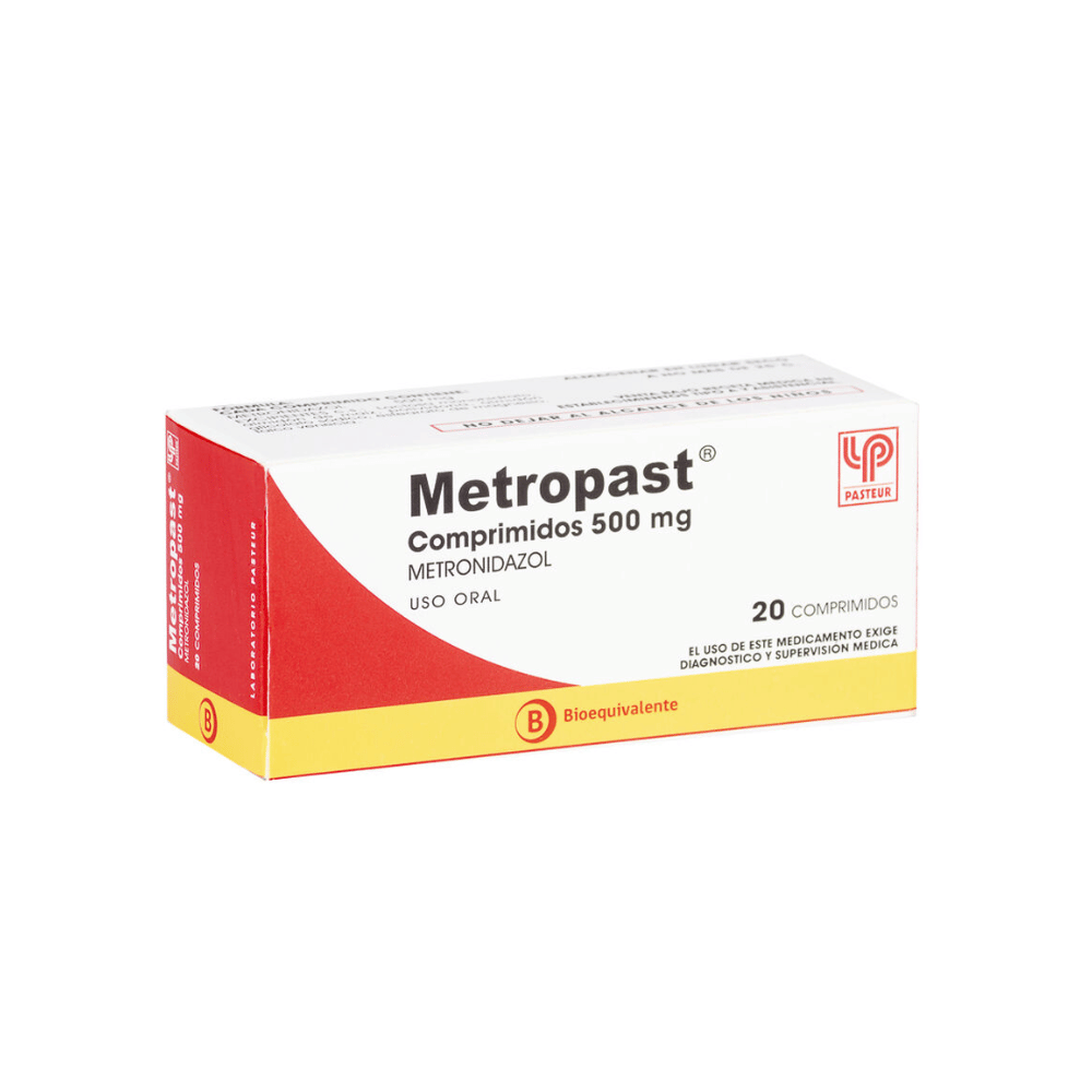 Metropast 500 mg Comprimidos x 20