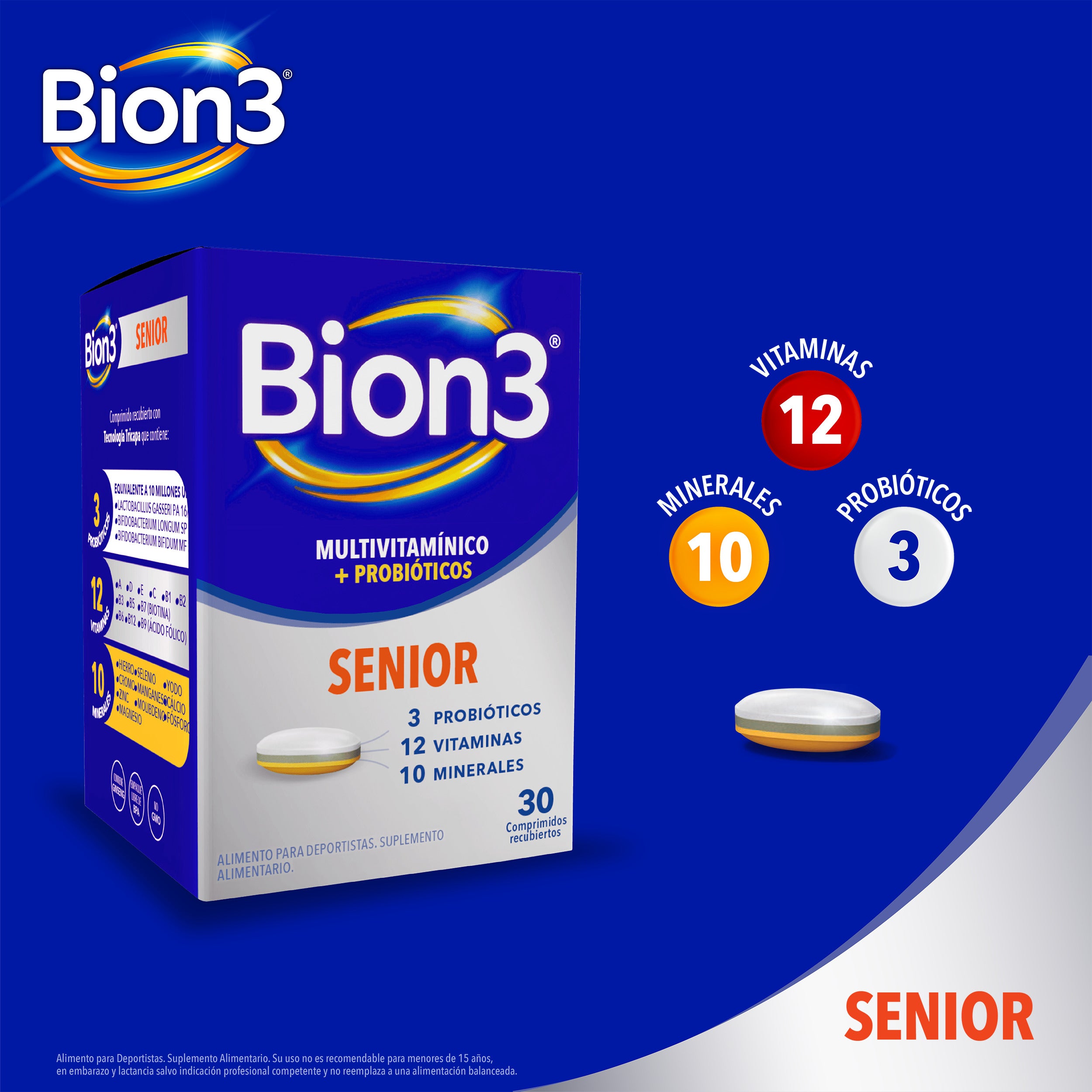 BION 3 SENIOR X30 COMP REC.