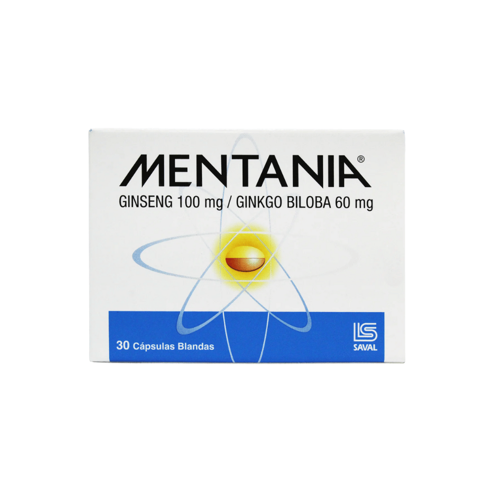MENTANIA Caps. Blandas x 30