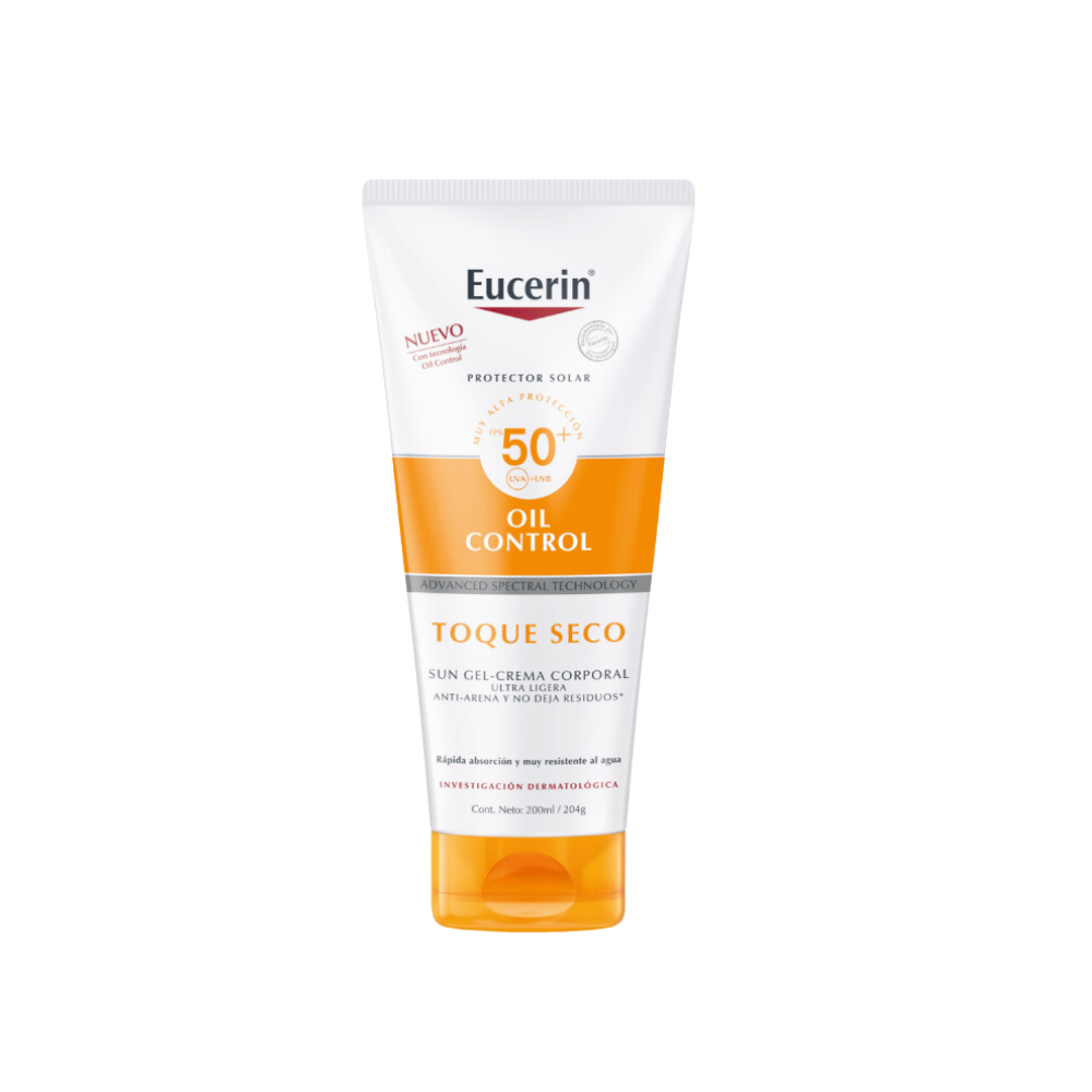 EUCERIN SUN CREME TOQUE SECO SPF50 x 200ml