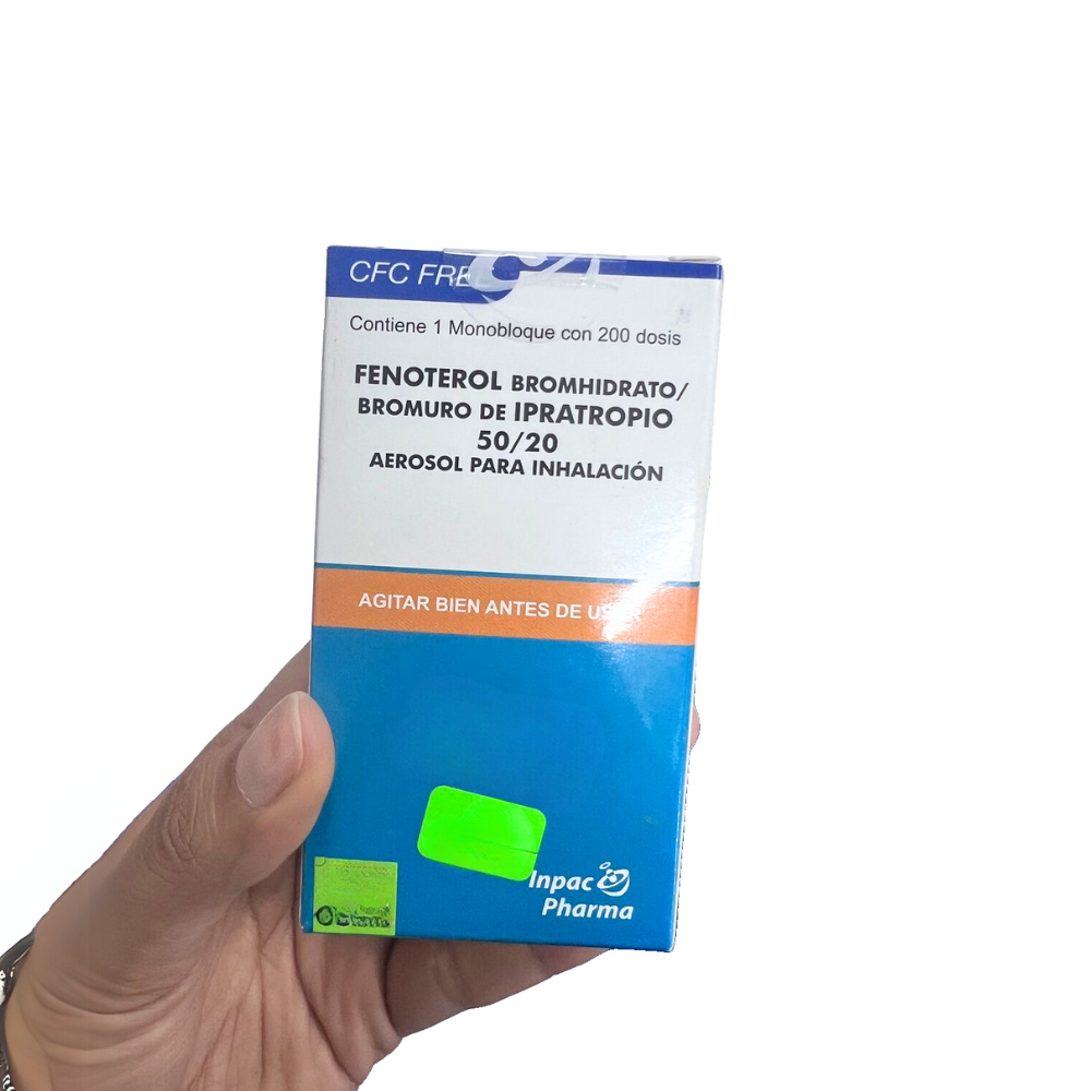 FENOTEROL/IPATROPIO (CE) 0.05/0.02mg x 200 Dosis