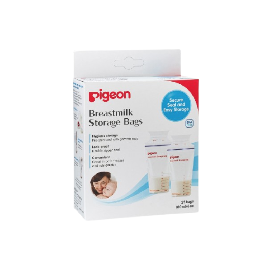 PIGEON BOLSA ALMACENAMIENTO LECHE x 25 u