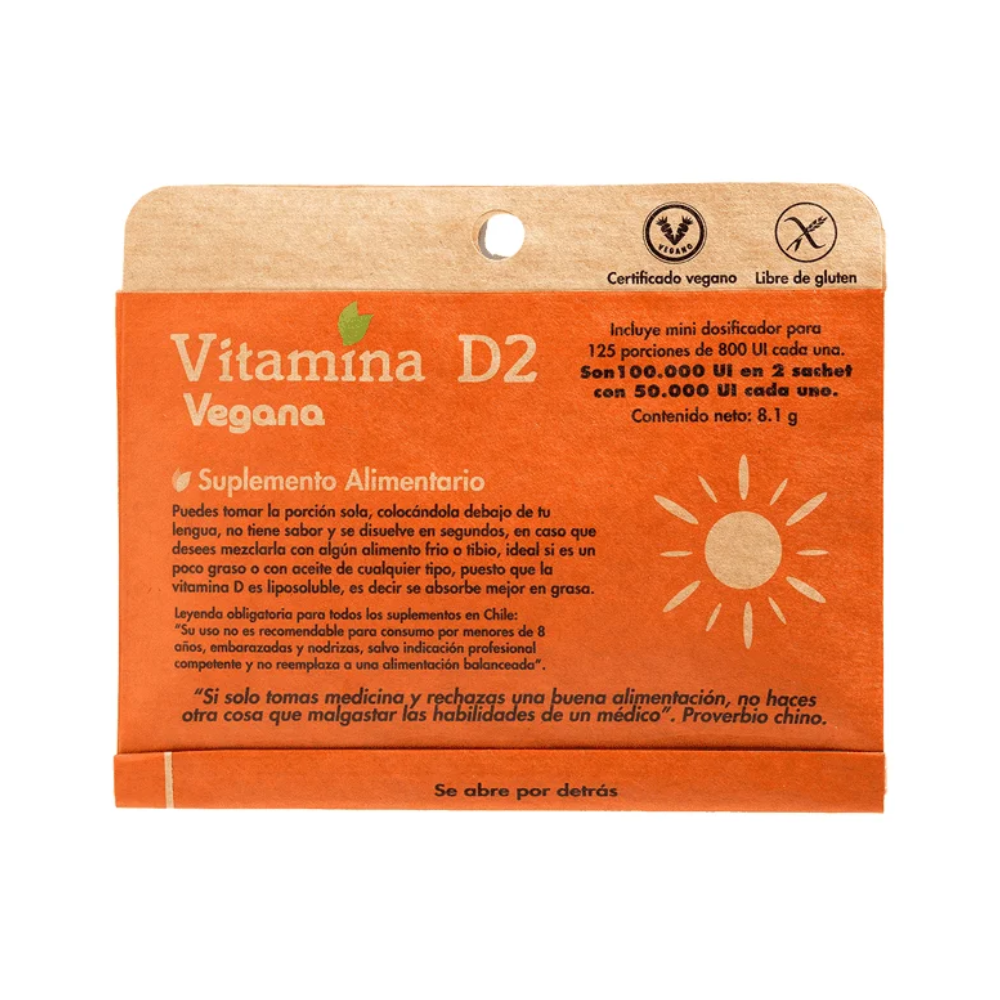 VITAMINA D2 800UI x 125 Dosis