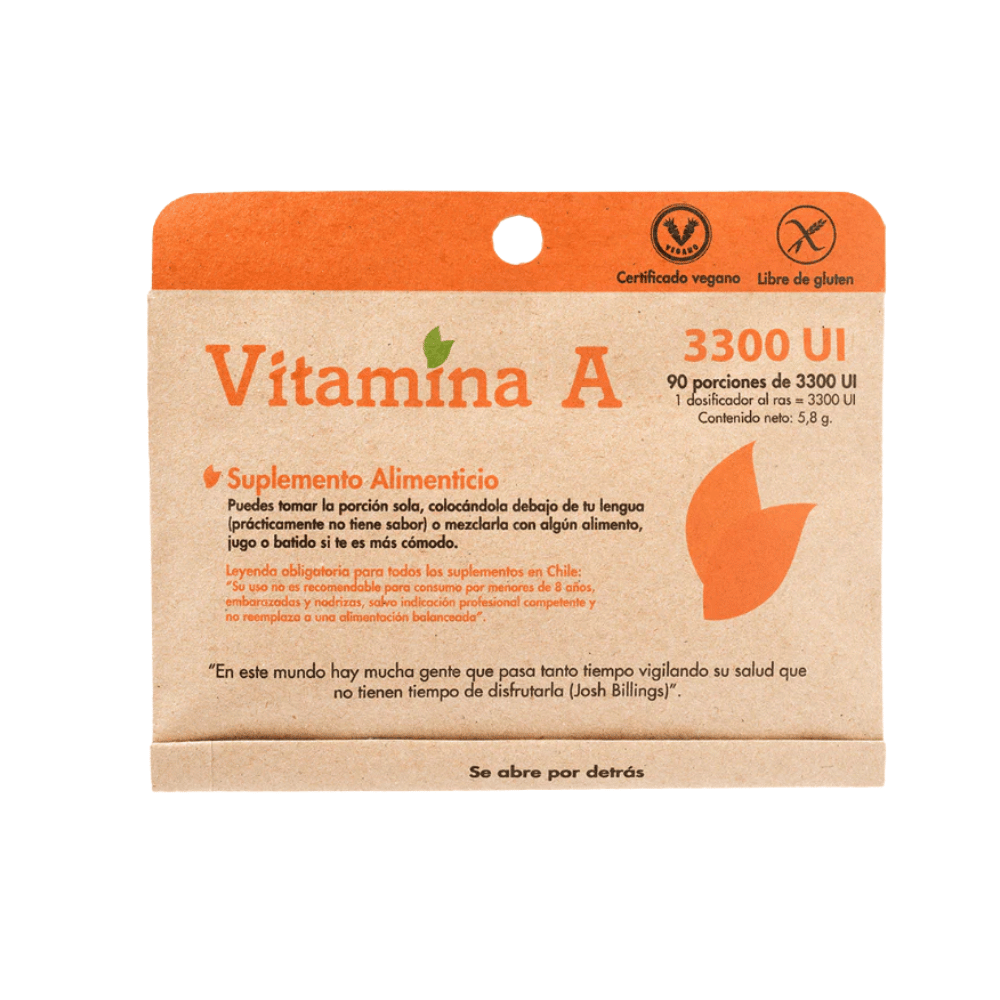 VITAMINA A 3300UI x 90 Dosis