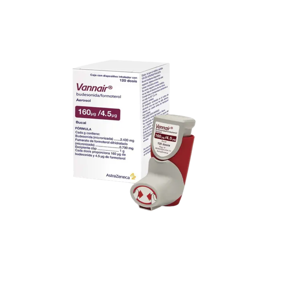 VANNAIR 160 /4.5mcg Env. x 120 Dosis