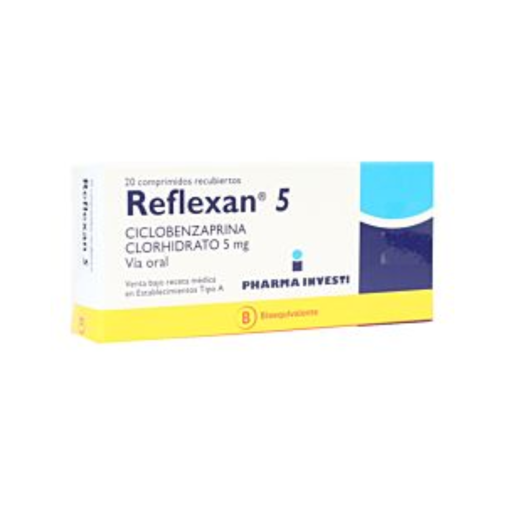 REFLEXAN 5MG X 20 COM
