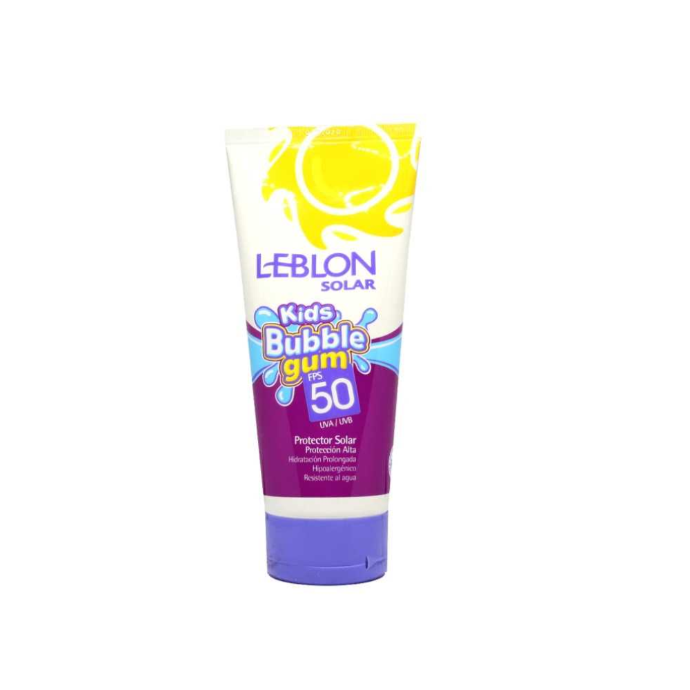 LEBLON KIDS BUBBLE GUM FPS 50+ Crema Protectora x 190g
