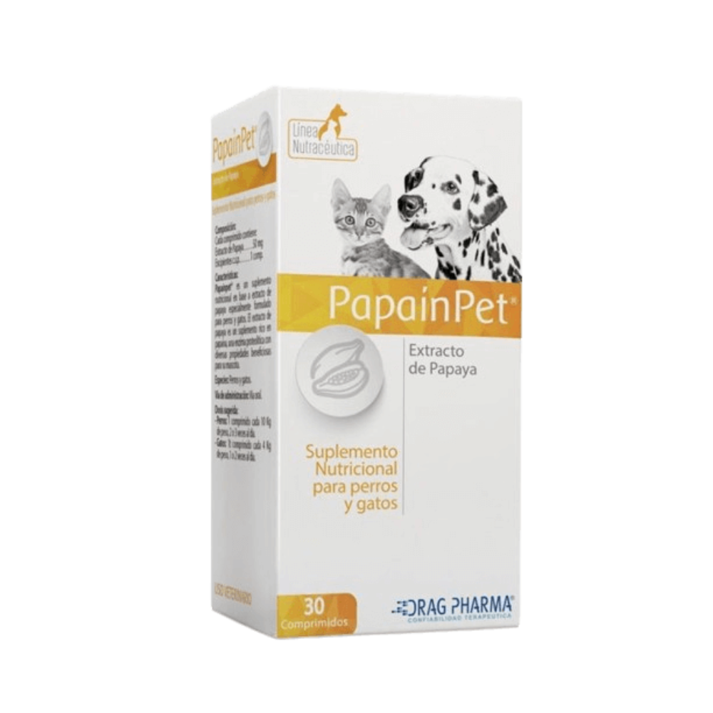 PAPAINPET 50mg Comp. x 30