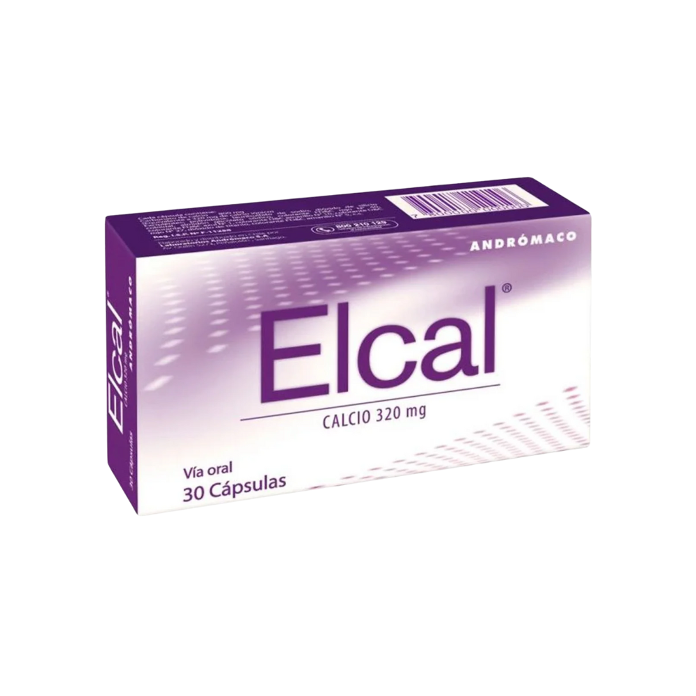 ELCAL 320MG Cáps. x 30