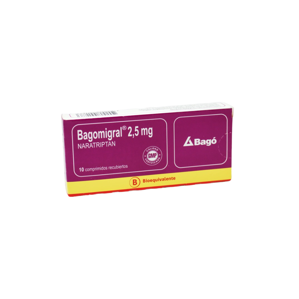 BAGOMIGRAL 2.5mg Comp. x 10