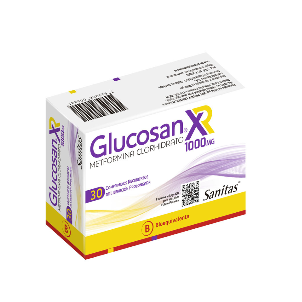 GLUCOSAN XR 1g Comp. x 30