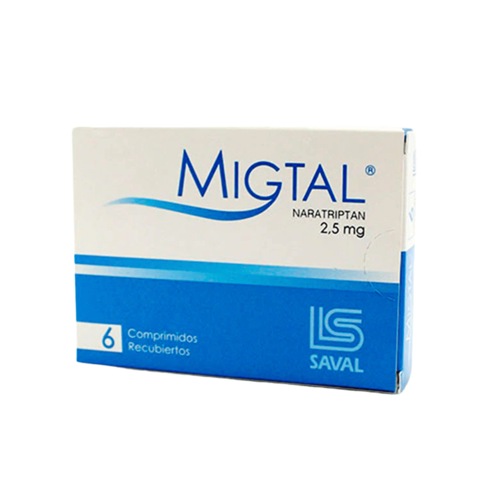 MIGTAL 2.5mg Comp. Rec. x 6