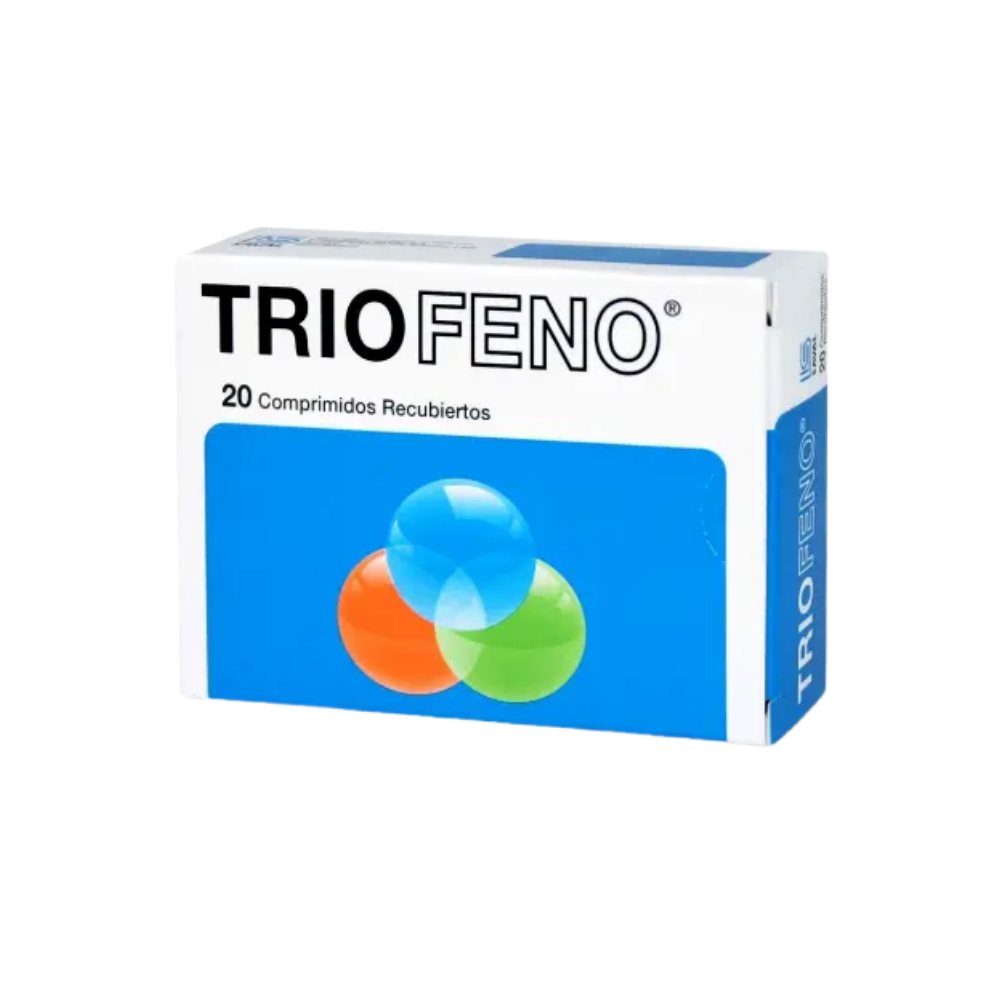 TRIOFENO 200mg/30mg/2mg Comp. x 20