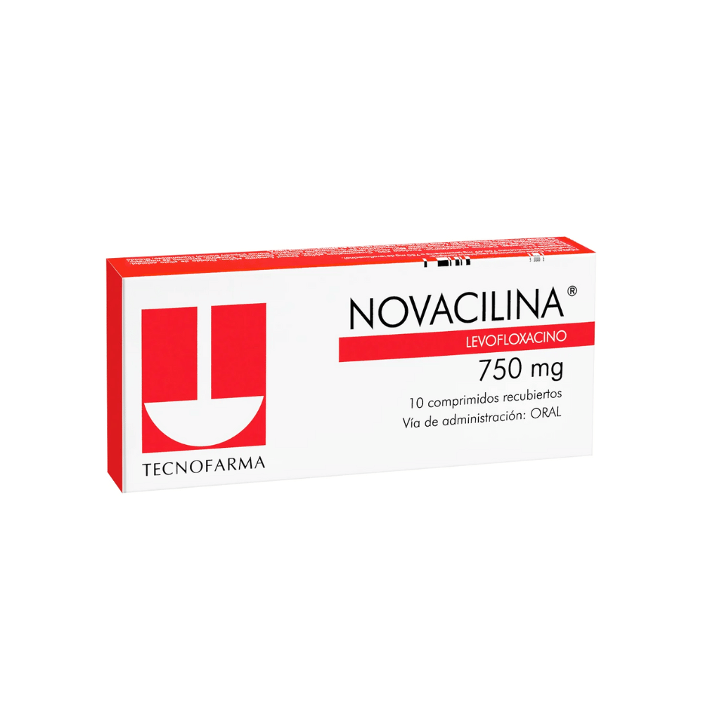 NOVACILINA 750mg Comp. Rec. x 10