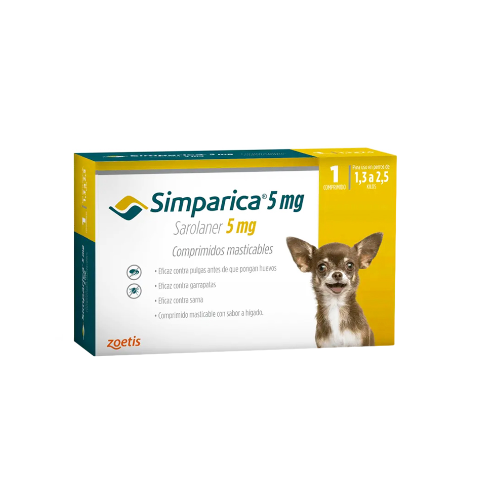 SIMPARICA 1.3 - 2.5KG Comp. x 1