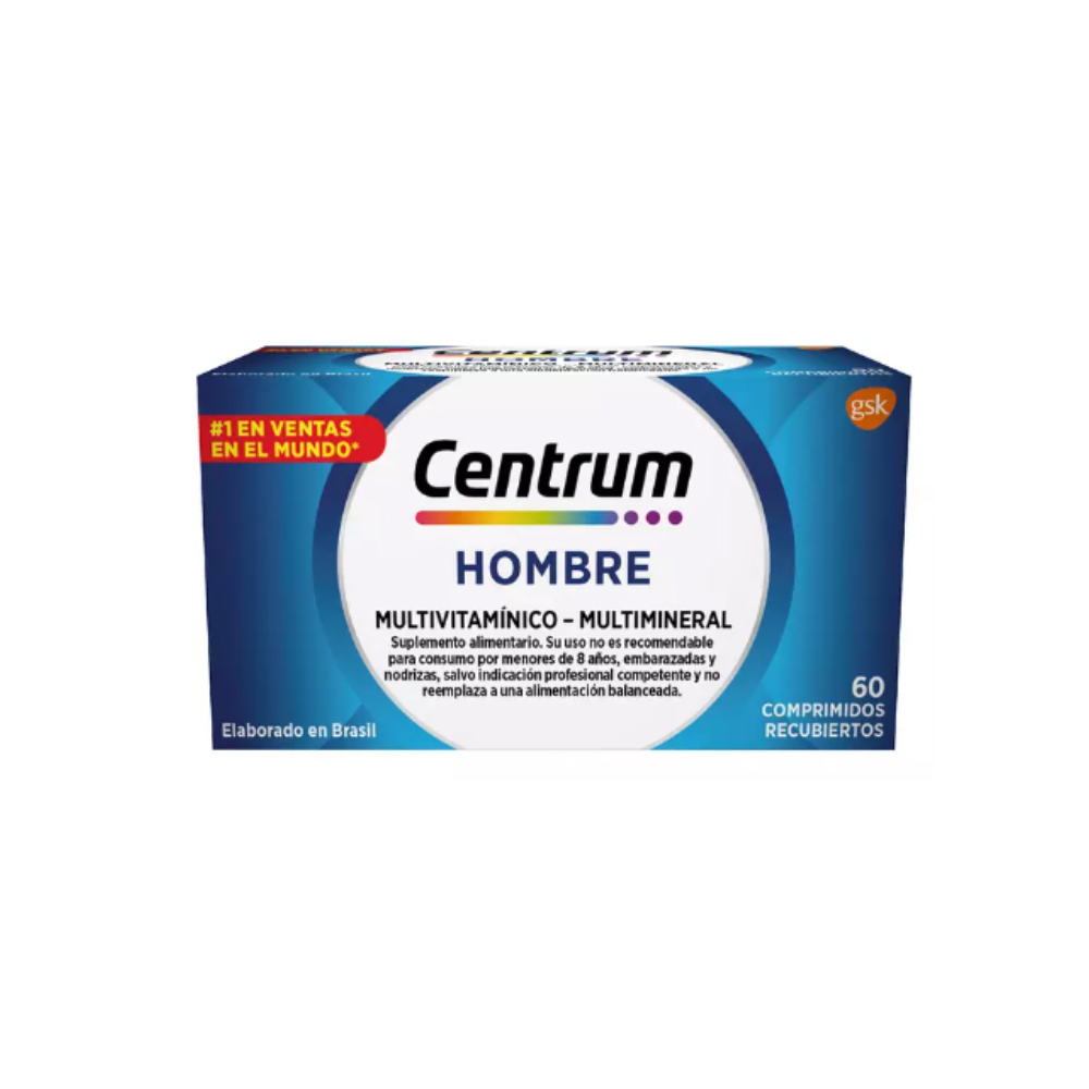 CENTRUM HOMBRE Comp. x 60