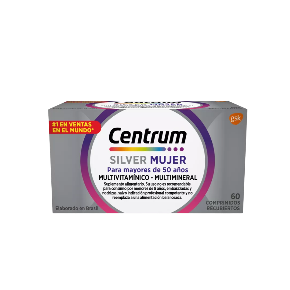 CENTRUM SILVER MUJER Comp. x 60