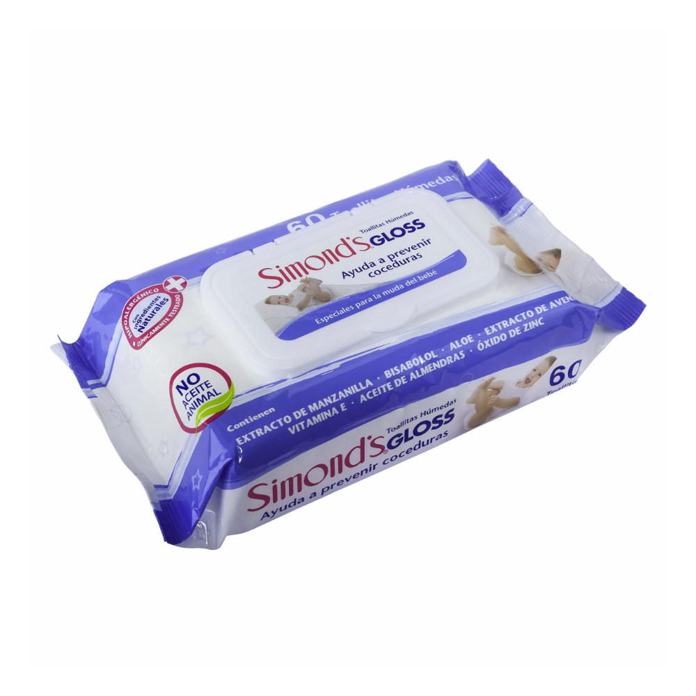 TOALLAS HUMEDAS GLOSS X60UN