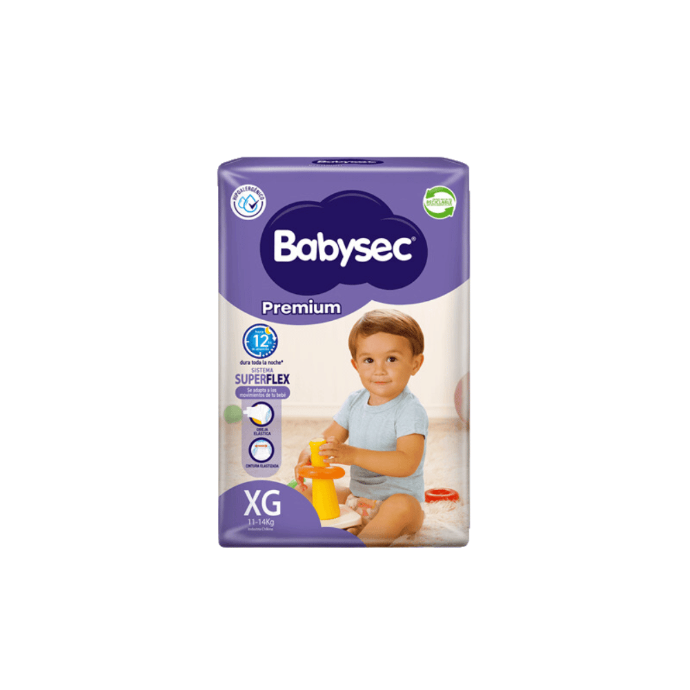 BABYSEC PREMIUM CONFORT FLEX XG x 14
