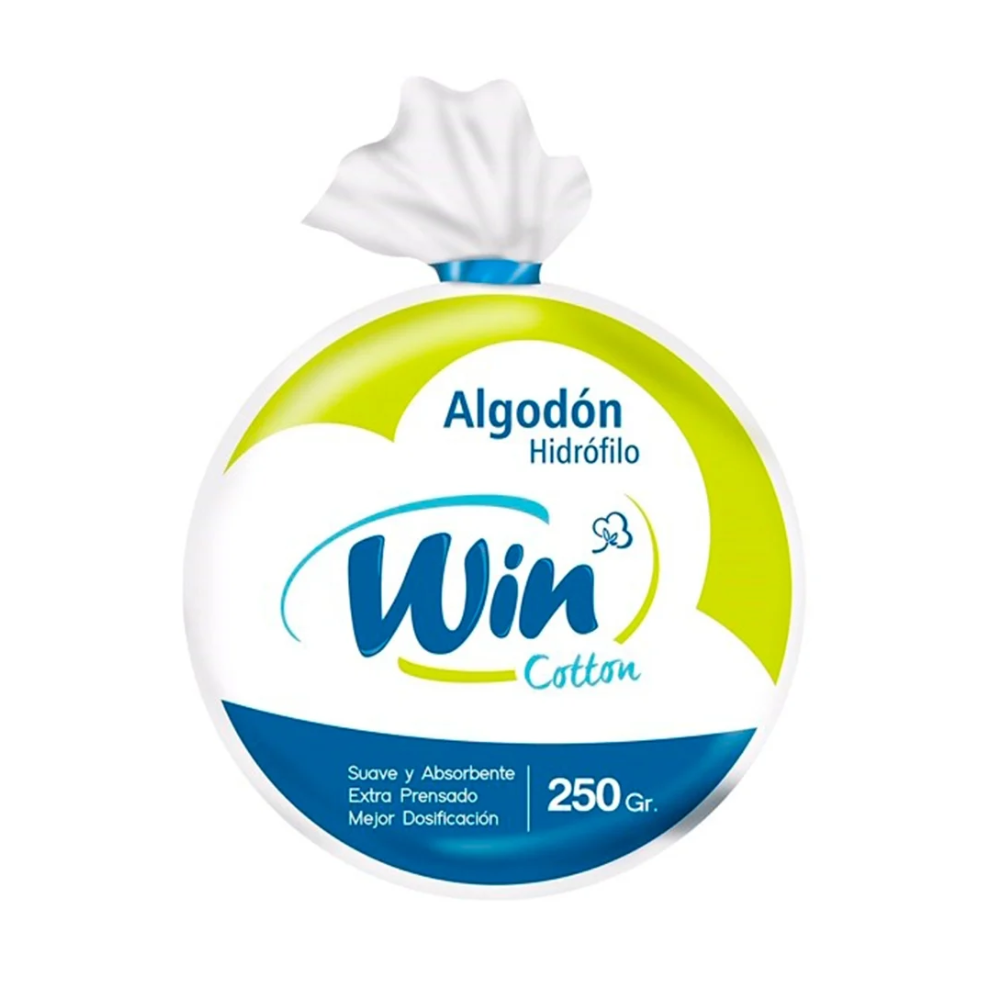 WIN ALGODON PRENSADO X250 GR
