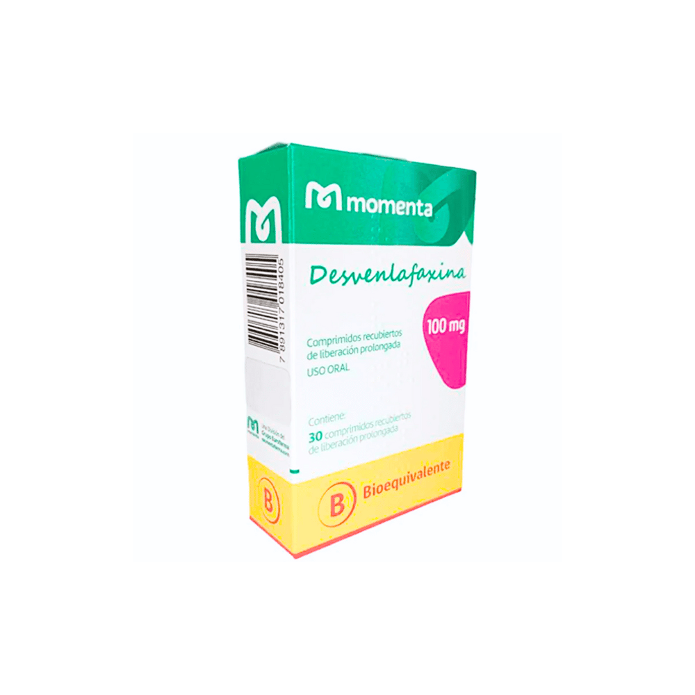 DESVENLAFAXINA 100mg Comp. Rec. L.P. x 30