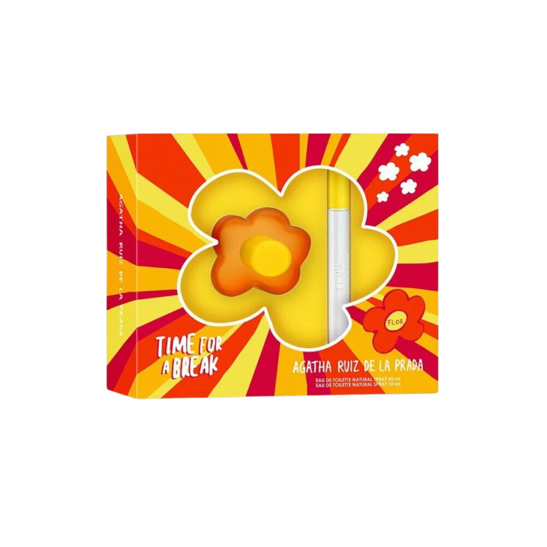 AGATHA RUIZ DE LA PRADA FLOR EAU DE TOILETTE SPRAY 50ML+EDT.SPRAY 10ML