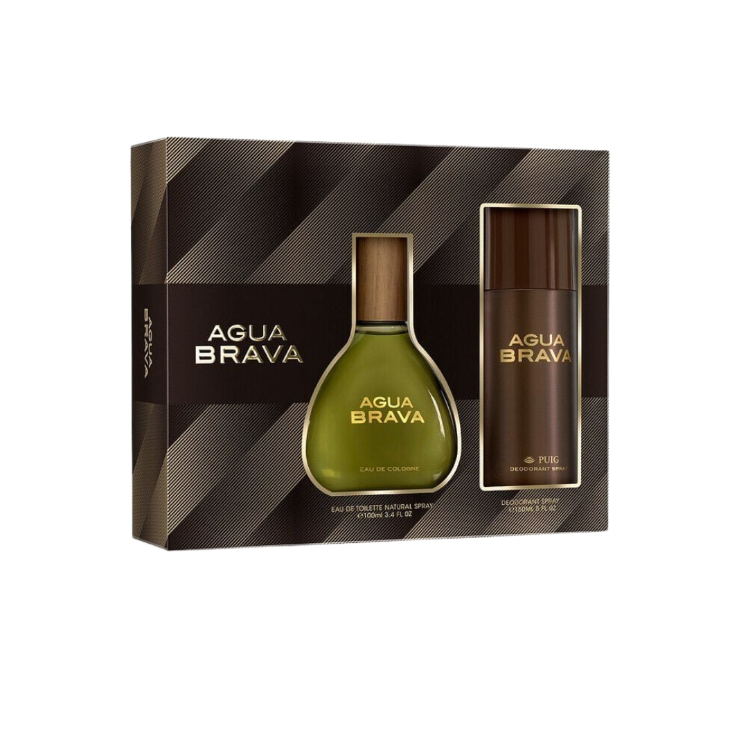 EST. AGUA BRAVA EDT 100ml + DES Sp.150ml