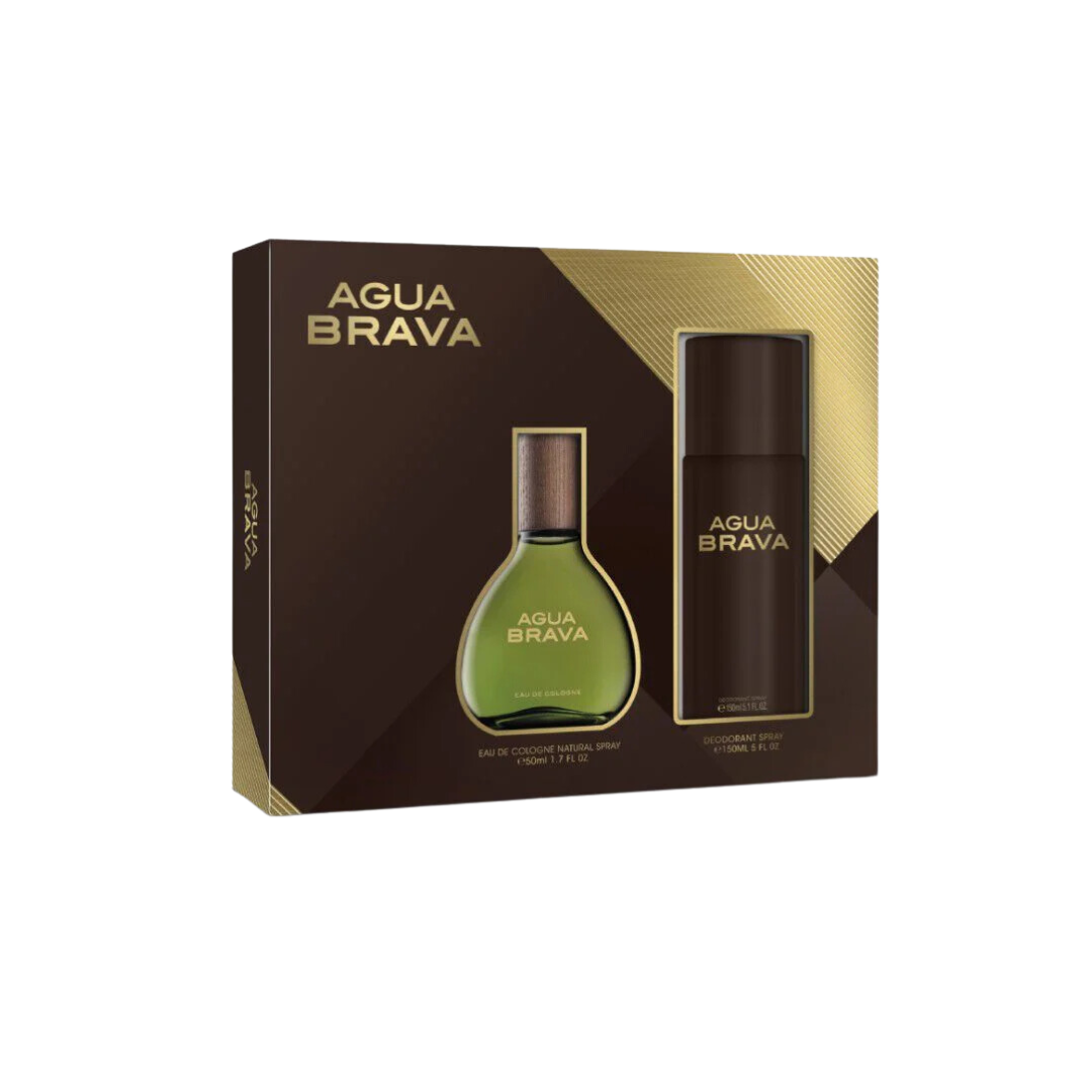 EST.AGUA BRAVA EAU DE COLOGNE (EDT) VAP.50ML+DESODORANTE SPRAY 150ML