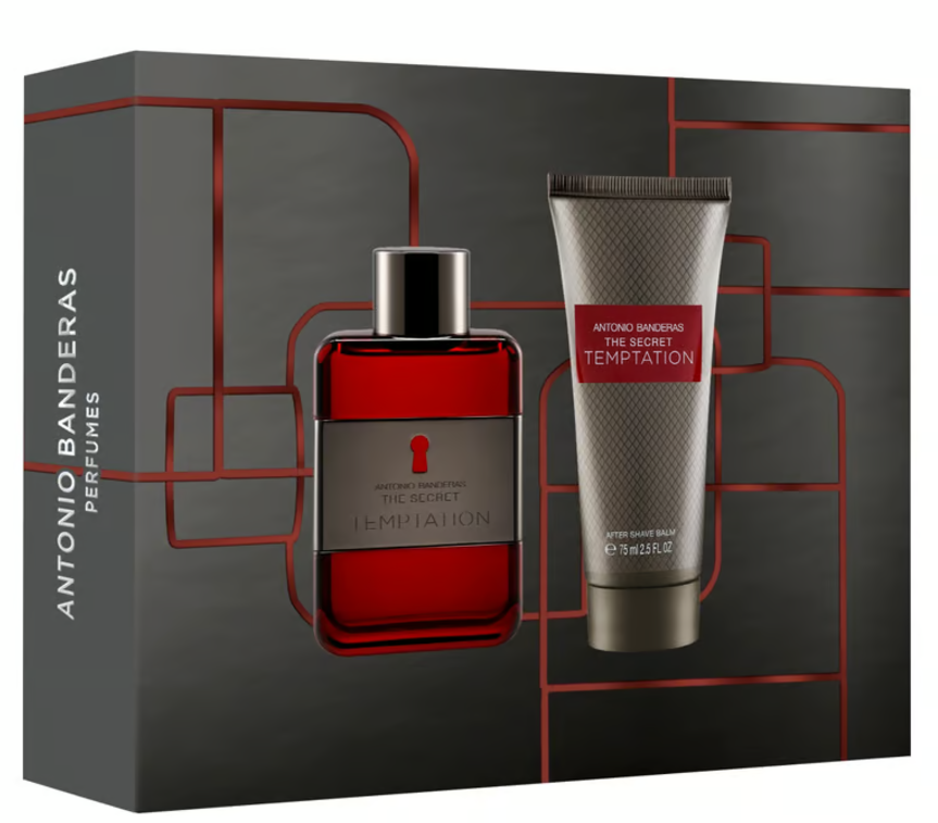 ANTONIO BANDERAS THE SECRET TEMPTATION EDT.SPRAY 50ML+BALSAMO AFTER SHAVE 75ML