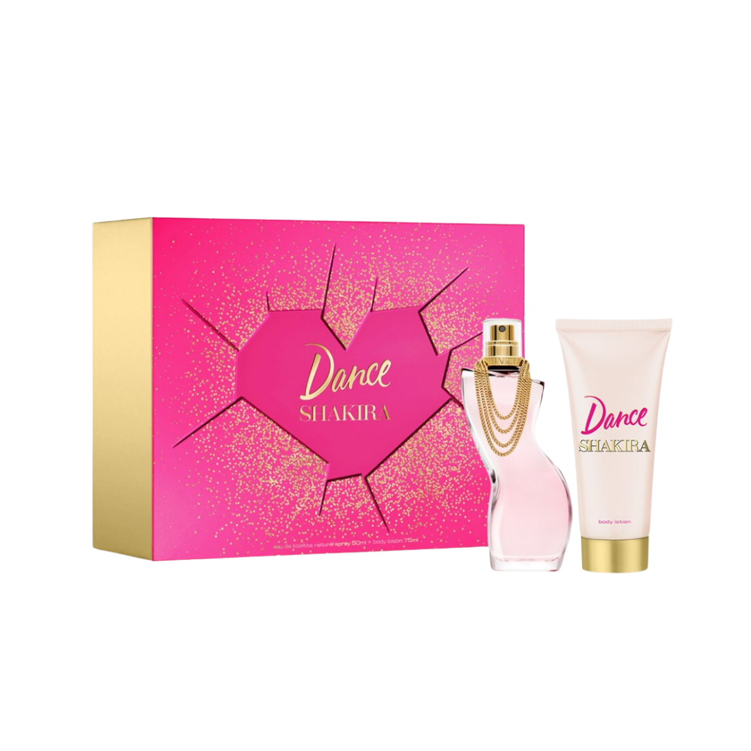 ESTUCHE SHAKIRA DANCE EAU DE TOILETTE 50ml + DANCE BODY LOTION 75ml