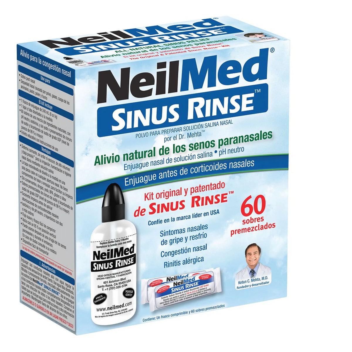 NEILMED SINUS RINSE KIT SACHET X60