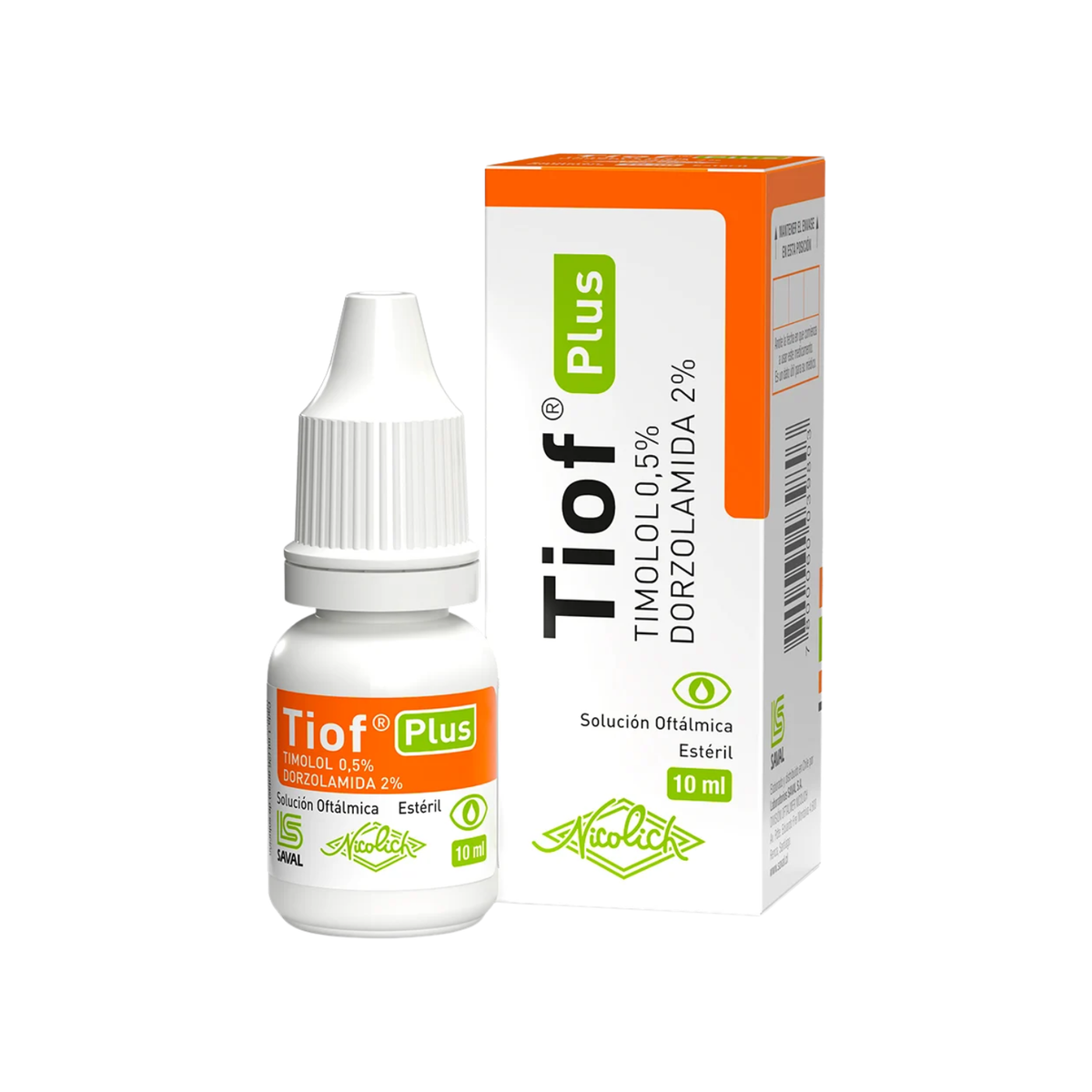 Tiof Plus Colirio x 10 ml