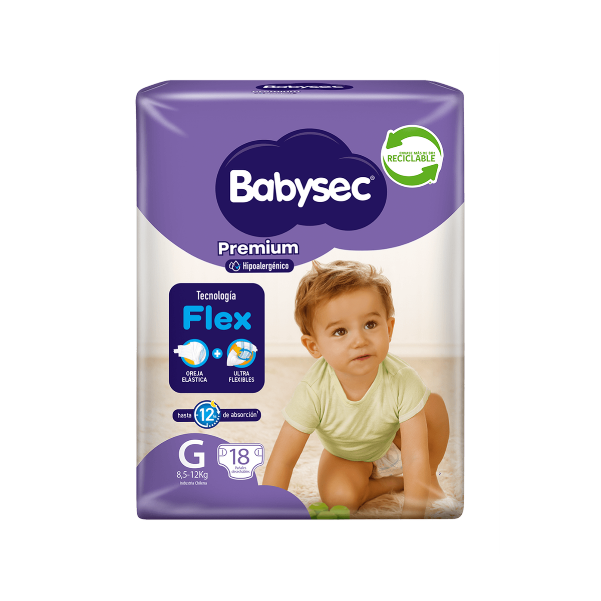 Babysec Premium Talla G x 18
