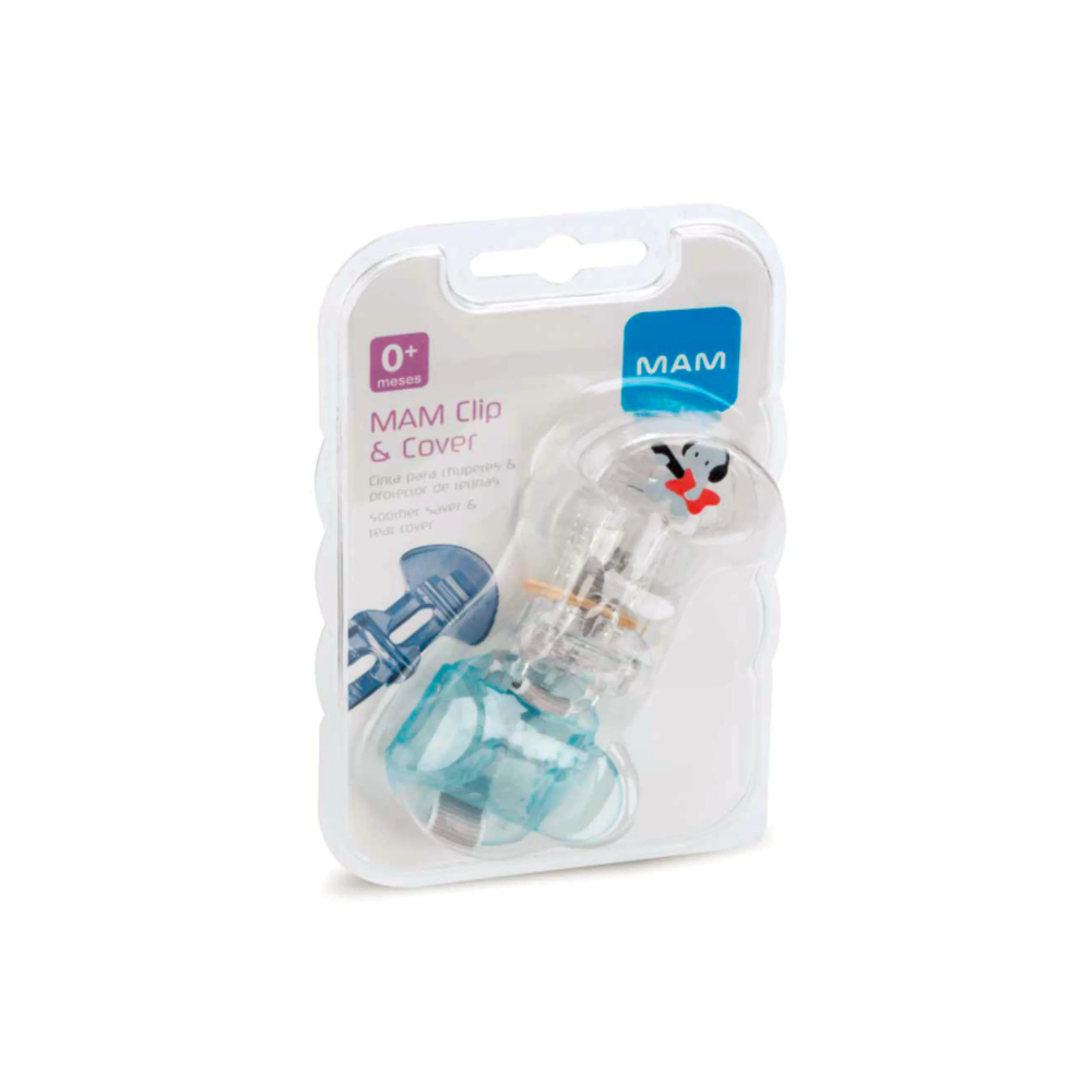 MAM PRENDEDOR + COBERTOR DE CHUPETE x 1