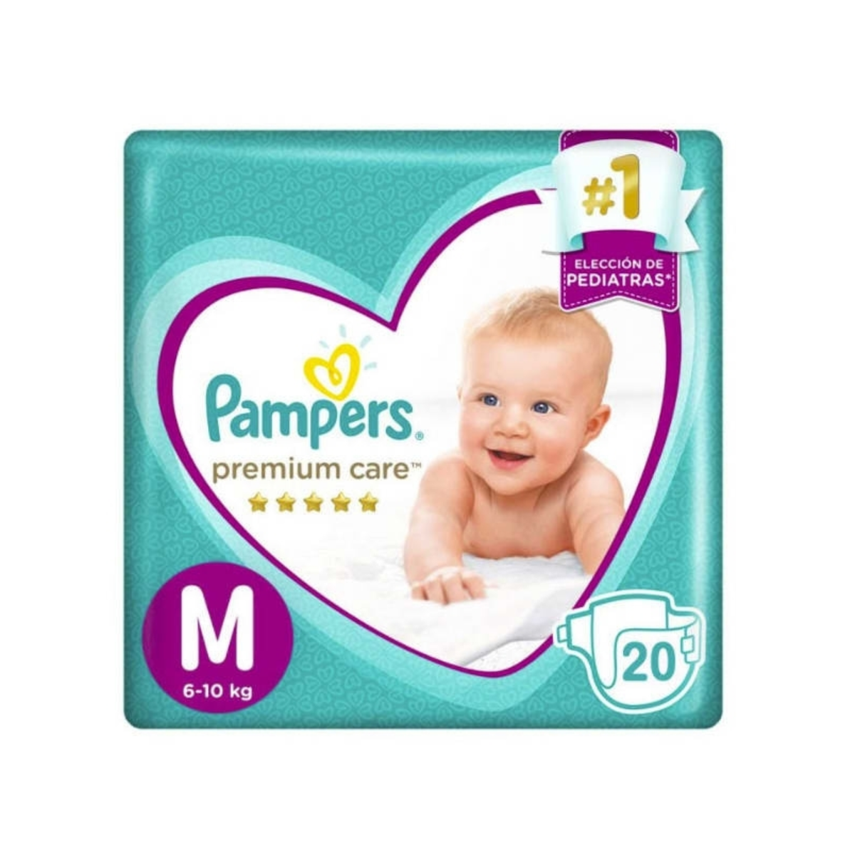 Pampers Premium Care Talla M x 20