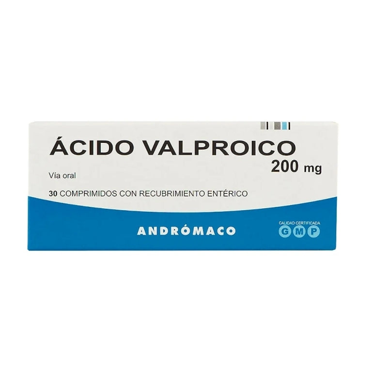 ACIDO VALPROICO ANDROMACO 200mg Comp. x 30