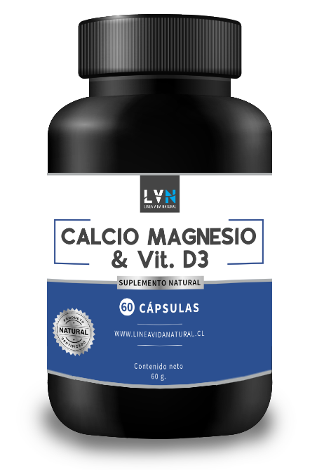 CALCIO MAGNESIO & VIT D3 CAPS X 60