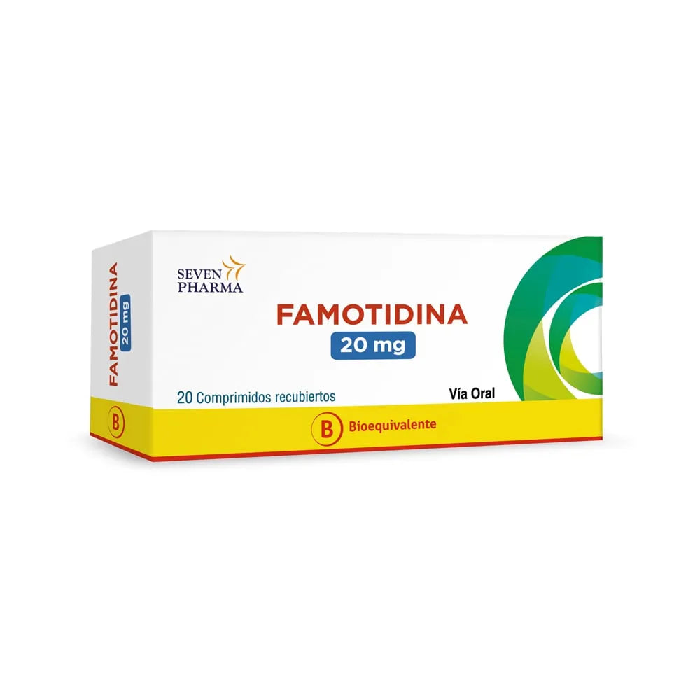 FAMOTIDINA 20mg Comp. x 20