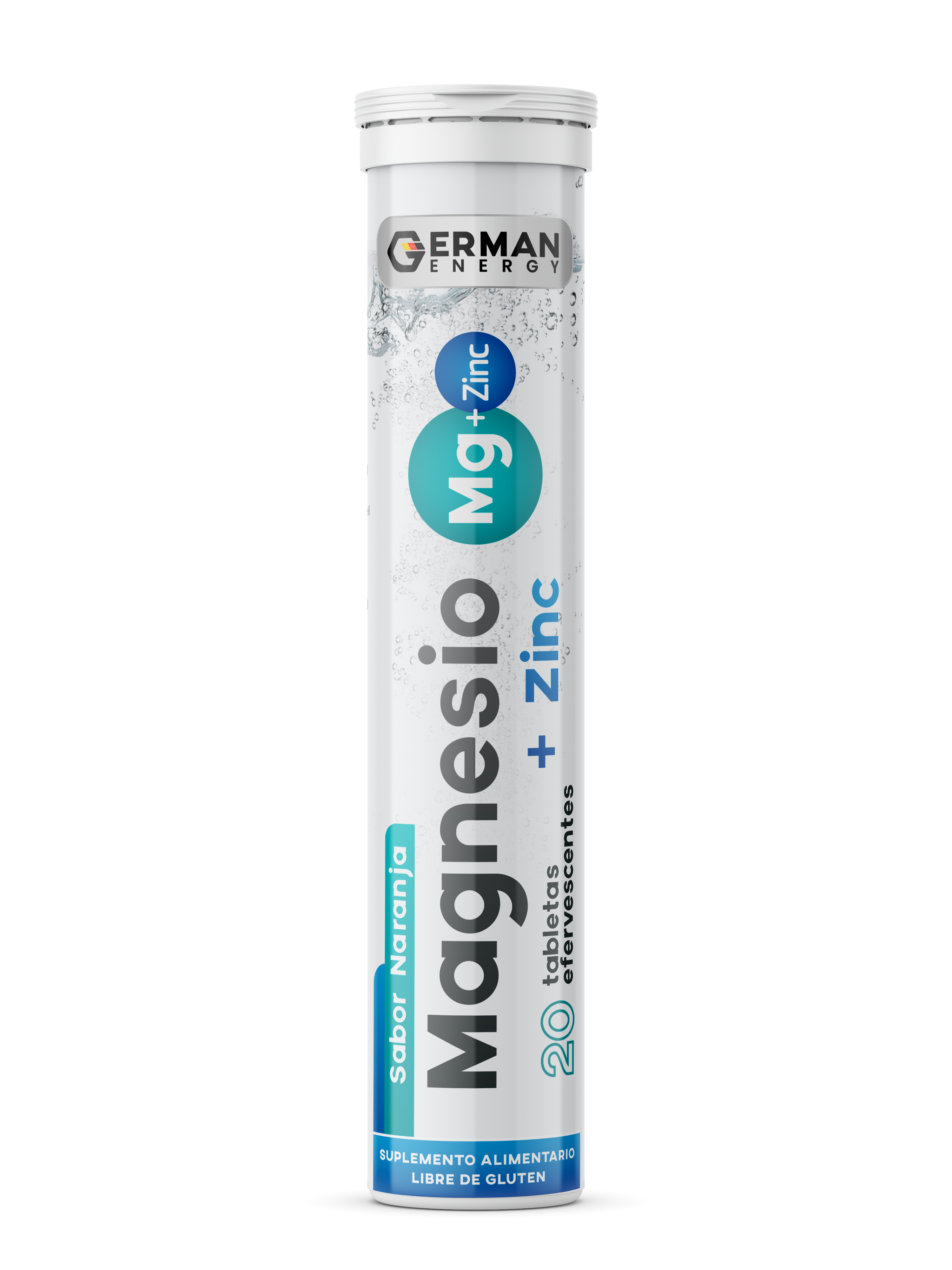 MAGNESIO ZINC Tabletas Efervescentes x 20