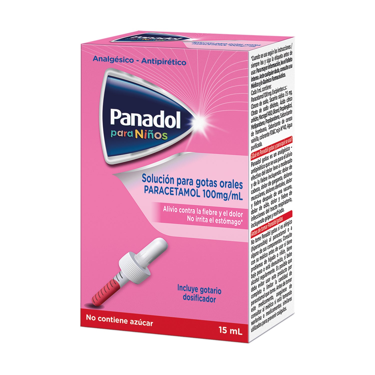 PANADOL 100mg/ml Gotas x 15ml