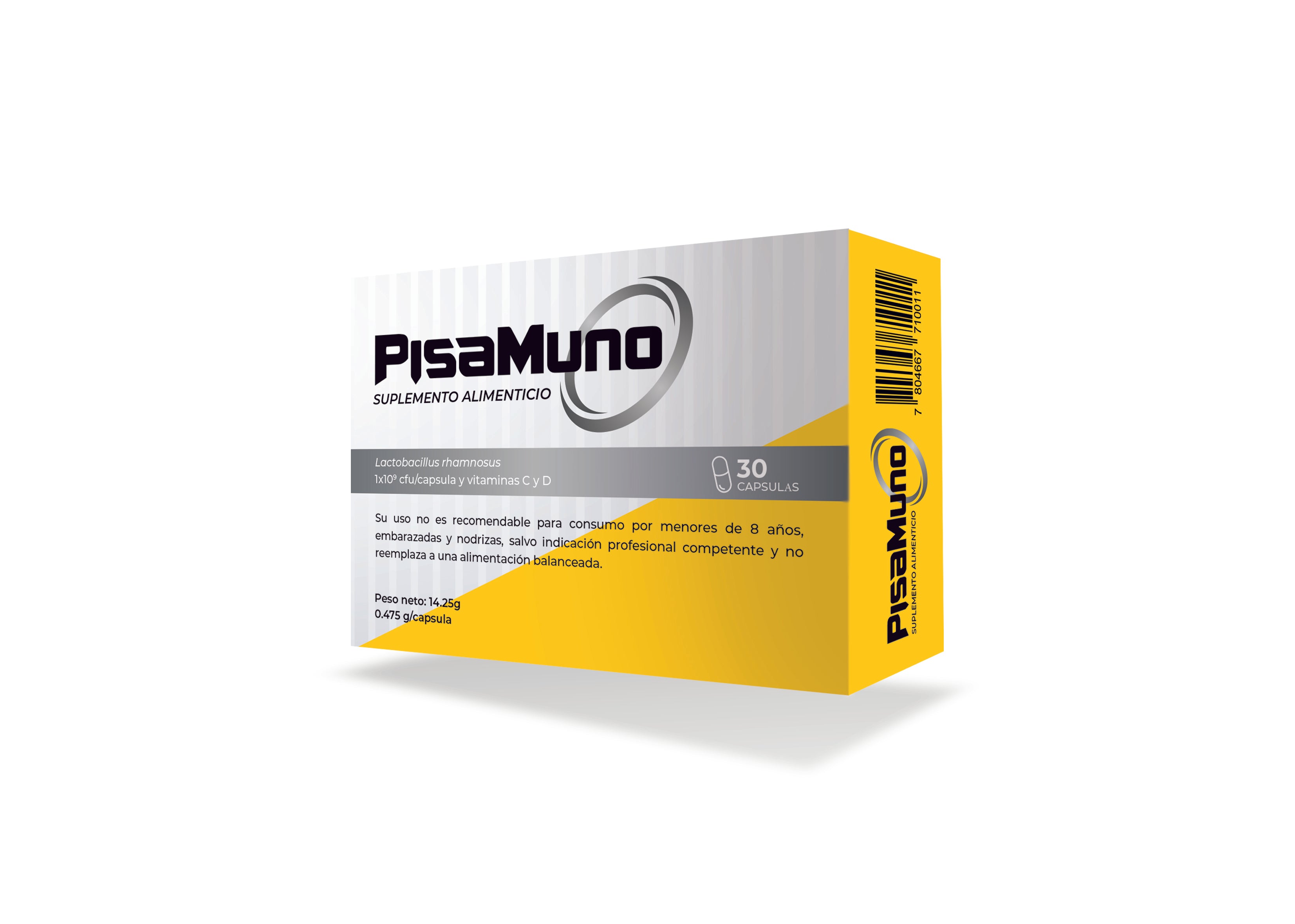 PISAMUNO SUPLEMENTO ALIMENTICIO Caps. x 30