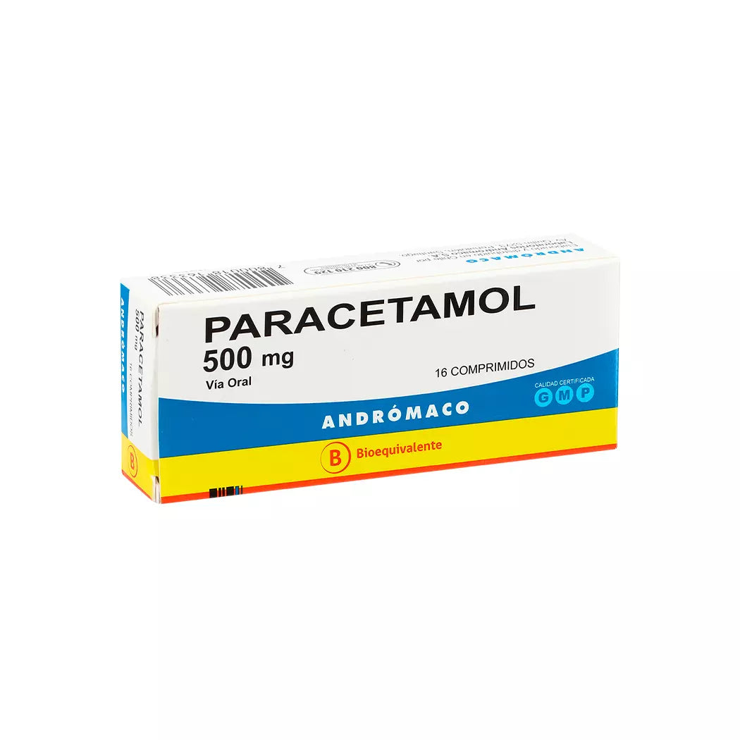 PARACETAMOL 500mg Comp. x 16