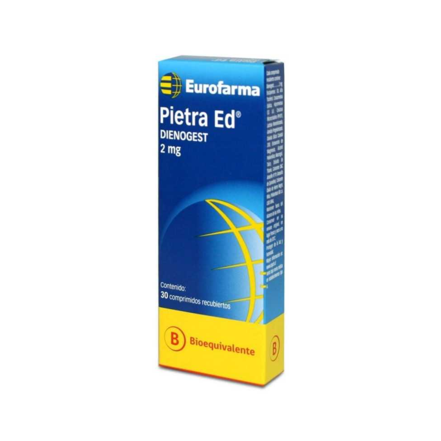 Pietra ED 2 mg Comprimidos Recubiertos x 30